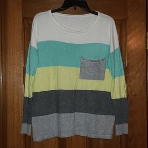 Lovestitch Striped Sweater Size M